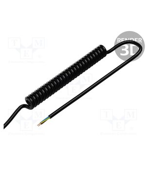 84919 Wire: coiled; H07BQ-F; 3G1.5mm2; unshielded; PUR; black; 450V,750V uckvJHcaC0kRi9Mx6YplacHTdrZsWe4cdpr7ndY99gg