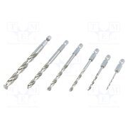 0000100806100 Drill set; for metal; high speed steel; plastic cassette; metal VXk5NWlJTcEuy8vlr8IeGDyN_zr63bveznv4mH46VnQ