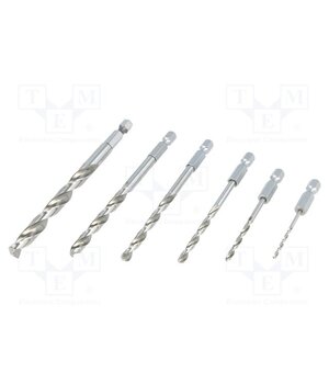 0000100806100 Drill set; for metal; high speed steel; plastic cassette; metal VXk5NWlJTcEuy8vlr8IeGDyN_zr63bveznv4mH46VnQ