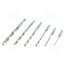0000100806100 Drill set; for metal; high speed steel; plastic cassette; metal VXk5NWlJTcEuy8vlr8IeGDyN_zr63bveznv4mH46VnQ