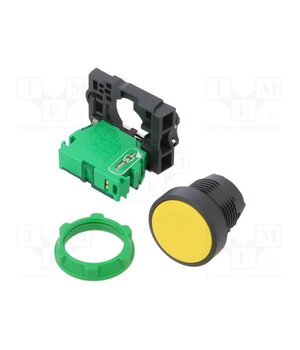 ZB5RTA5 Switch: push-button; 22mm; Stabl.pos: 1; yellow; none; IP66; flat LyuwN771iTHslFc-qkUQ7HNZ8mduubVINaWaiIGGPVA