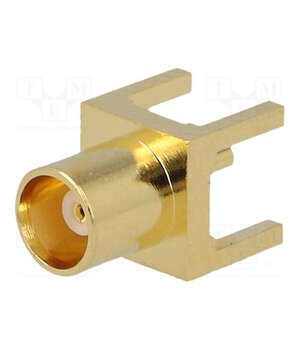 MCX6251B1-3GT30G-50 Connector: MCX; socket; female; straight; 50Ω; THT; PTFE; Vswr: 1.3 i496LSnJUq3dLhrK3of82Gh3HWtBV1EQkYeCUlt0E3w