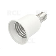 HOLDER - ADAPTERS spuldzei E27>E14

 CLILE27_14.jpg