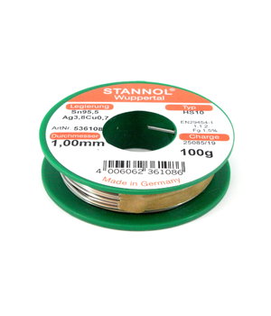 LODES 1 mm 100 g. Sn95%, Ag4%, Cu1%

 ILYD20S.jpg