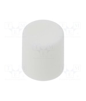 CP3405 Knob; slider; white; Ø8.2x8.9mm; polyamide; Mounting: push-in IASe-77_ciZmgtLrzuXgyQdvRgcZ_EK0YVVEPQwjcqk
