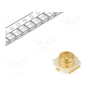 321A-33125 Connector: coaxial; socket; 50Ω; SMT; male MiUtFV4uxLX5JSw6b6d6Ekcz1_5LakVSYOHIqcGnFFc