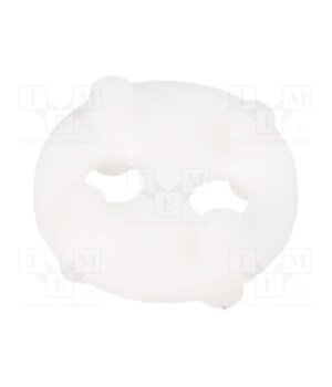 450-100 Spacer sleeve; LED; Øout: 6.4mm; ØLED: 3mm,5mm; L: 2.5mm; white 6v5UuBH0v9516XyMfDWwWJDaldc4zZxL3UlTwsint6w