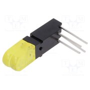 1803.7731 LED; in housing; No.of diodes: 2; yellow; 20mA; 100°; 25÷50mcd _me2p41hzb1ncCC5STw5idT0H6y3OKpruEVe4asCHrI