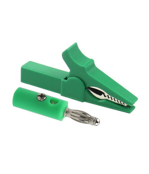 KROKODILA SKAVAS 55 mm + „banāna” T-veida savienotājs ø4 mm, zaļas

 CKR079.jpg