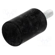 DVA.4-20-30-M6-18-40 Vibroisolation foot; Ø: 20mm; H: 30mm; Shore hardness: 40±5; 132N 43u8qTignOV9GBI22D4cAfIQZ_khGJRkJpkDE02VMhQ