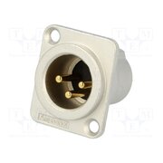 AC3MMDZ-AU Connector: XLR; socket; male; AC; 15A; 133V; PIN: 3; IP40; soldering Y22NQscgKXXTjo9q4rQdc1ejQQS_Bf_VYgmN4PuCnjU
