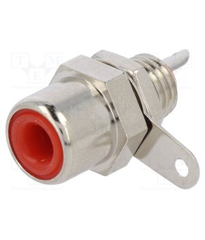 582 Connector: RCA; socket; female; straight; soldering; brass 1RMIBiUBGOaDJpTXW-K-Yzwe1Fu5VXwxmYKJalhAokY