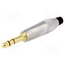 TS3PN-AU Connector: Jack 6,3mm; plug; male; stereo; ways: 3; straight; black cdtzyCesfdyf0GQPjaEU2r7ORacVvkblSHGla20MpgM