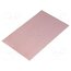 L100X160AL10/70 Laminate; aluminium; 1mm; L: 160mm; W: 100mm; Coating: copper ZEIqYpssUa2u2PPAQTaXVrgNbUpTrSiD99Rirq7NJHU