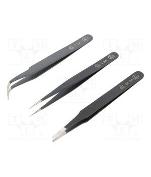K3-T1D Tweezers-set; universal; ESD; 3pcs. s9tcPecRzYqjReEtRdBD80-wYK2E2dWIUXi0jbS52Nc