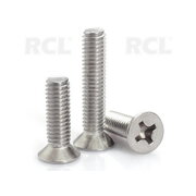 SCREW M2x5mm DIN965, A2 stainless steel