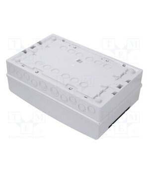 1955-01 Enclosure: for modular components; IP65; light grey; ABS; 400V 5VWalSHdbhVLZ0_omvvHcOxodtRLzx87mQxe7WgAFVE