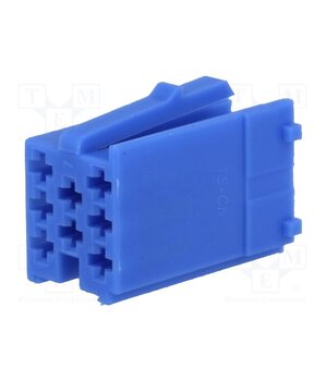 331441-3 Connector housing; plug; mini ISO; PIN: 8; blue K294m58BiR2kq0z5K8iNNGnCIUBBRKSuuRDZM1nx-Qc