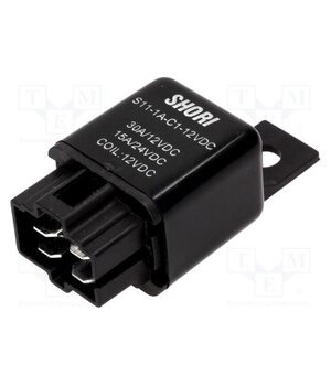 S11-1A-C1-12VDC Relay: electromagnetic; SPST-NO; Ucoil: 12VDC; 30A; automotive jjqx8rwFSEg3GLPtwqjH6YILWRW12IGjiDfe3aeS33I