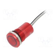 MC19LCRRG Switch: capacitive; Pos: 2; SPST-NC; 0.01A/12VDC; IP68; ON-OFF; red Emkhd3NzzMzfOaGsbTibzKxoMYohTV9wD4IUuiKG68A