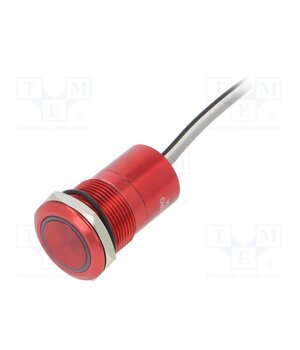 MC19LCRRG Switch: capacitive; Pos: 2; SPST-NC; 0.01A/12VDC; IP68; ON-OFF; red Emkhd3NzzMzfOaGsbTibzKxoMYohTV9wD4IUuiKG68A