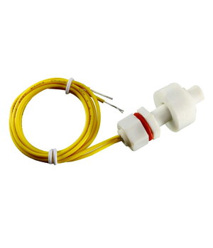 Vertikāls peldošs šķidruma līmeņa sensors, 0,5 A, 110 VDC, polipropilēns

 CJJ1019+1.jpg