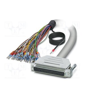 2926234 Cable; D-Sub 37pin socket,wires; PVC; Len: 1m; grey; Core: Cu; IP54 VCIJu5qPKUbCph2WGPS08wmlh73l23ZkClQuwazSz6M