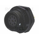 CONNECTOR WEIPU SP1312/S9, 9pin socket for housing, 3A 125V, IP68