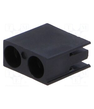 FIX-LED-306 LED housing; 3mm; polyamide; angular; black; UL94V-2; H: 9.7mm YDO-sKhr4-HgUL1Zf43lgUB1WcIW4-bswq0yBLu7474