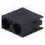 FIX-LED-306 LED housing; 3mm; polyamide; angular; black; UL94V-2; H: 9.7mm YDO-sKhr4-HgUL1Zf43lgUB1WcIW4-bswq0yBLu7474