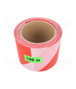 TOO1/100M/B-CZ Tape: warning; white-red; 100m iaaWnUcxaQ4DO_h-QsQ6aih9h8bUc28PW45NNkWpW1g