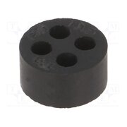 HELUTOP HT-MFDE M20 4X4 Insert for gland; 4mm; M20; IP68; NBR caoutchouc; Holes no: 4 fuzxuFz9igrCN0m5Wd4GnG88_zujoJQJsMvpysgQB74