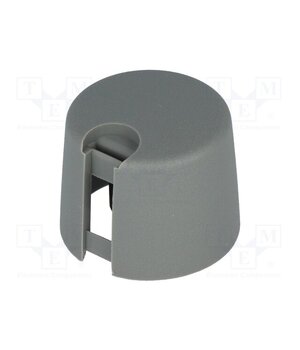A1020648 Knob; with pointer; plastic; Øshaft: 6mm; Ø20x16mm; grey; push-in 68AuHPpeOPTyBGPBdJJO3pzctFrdtajBKppay_wJBEs