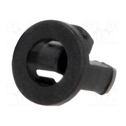FIX-LED3-5 LED holder; 3mm; one-piece; black; UL94V-2; L: 5.2mm; polyamide _jJn5Qv1Ke0_B5UHJG3BKDUny-wL4MBScG1MjlYYsB4