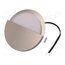D.SL.SP.BZ Lamp: lighting fixture; SPACE; 6500K; IP30; Ø: 75mm; H: 6.2mm; round W4gQJ4HOxu8VRre6Y8vR5rMEUG5Pb5IfmVjHF8wMTBs