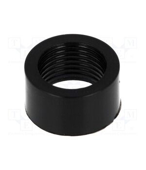 FIX-LED5-5T Nut; 5mm; black; UL94V-2; L: 5mm; polyamide PugIfARdQ2L-VS-SHKsrQTEsez4RUqutvynkPDl3laQ