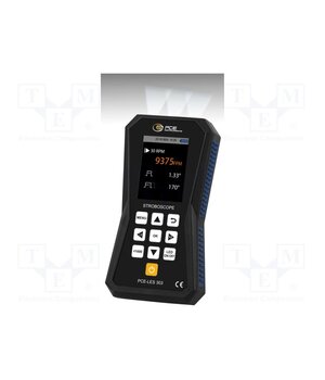 PCE-LES 303 Meter: tachometer, LED stroboscope; Display: LCD 2,8"; IP52; 4.5h LkCAz1Uy-Q5dTYokqvByXZ9iW4UEj16TFjxGwJIBLs4