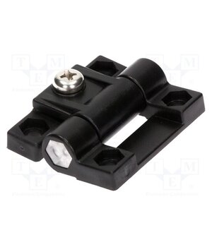 3.ZN516.002 Hinge; Width: 36mm; polyamide; black; H: 43mm; with regulation -N_nGmy5AoqKqkDcHaKzU6o-1rUvol8SMVHRImynilA