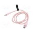TRDPF Cable; USB 2.0; USB C plug,both sides; nickel plated; 1m; pink DmRCfRbB-b5AXfTaxhK7rLekXYabDmwEA47rW9j5g6E