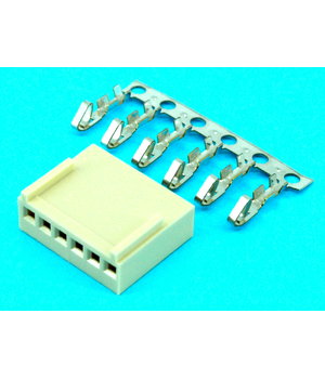 SASLĒGVIENOJUMS 6pin Female 2,54 mm + kontaktu komplekts

 CJL7506.jpg