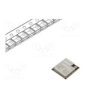 ESP32-S3-WROOM-1U-N4R8 Module: IoT; Bluetooth: BLE; WiFi; external; IEEE 802.11b/g/n; SMD z9P2XqGAYEu9l58SwZFDgfWjBBo4q1SNhj5ycClV-mg