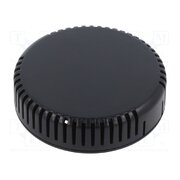 1551V13BK Enclosure: for alarms; Z: 20.3mm; ABS; black; 1551V; vented; Ø: 80mm a2EkVOHA3BkOzAIK0TCP9879s0xFE2hwoPsCdvqA1Ho