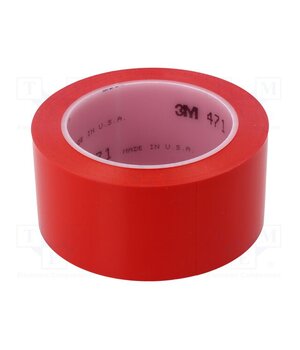 7000028850 Tape: marking; red; L: 33m; W: 50mm; Thk: 0.13mm; soft PVC; 2.5N/cm vsvYiUQhMECaiA3z8xuwAVViHEDVvjwXNyga7RDxmWo