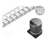 EEE0JA331P Capacitor: electrolytic; SMD; 330uF; 6.3VDC; Ø8x6.2mm; ±20%; 2000h IbzqzJt59_leNGv0Cgaq-4qkt95s6uLEraf140Y2EvM