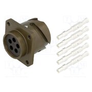 VG95234B1-18-11SN Connector: military; socket; female; PIN: 5; VG95234; 41A; crimped _q1_XoHwhcTHlWeQwCP6wwrrC0QvlaI2Sbo2K7nVkpQ