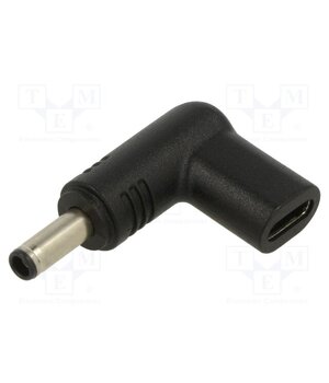 AK-ND-C10 Adapter; USB C socket,DC 4,5/3,0 plug; black; angular; 100W; 5A Oq6OjGmu9OuPLvicPnY3WsNXG-xhr7mBpMm_dKLsTTQ