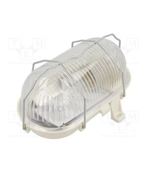 D.3152P Lamp: lighting fixture; OVAL100; polycarbonate; E27; IP44; oval D_ZdCNEcFA1Acw49Q8W_dQ-d9SPKD-1vQkoFMTAQg0U