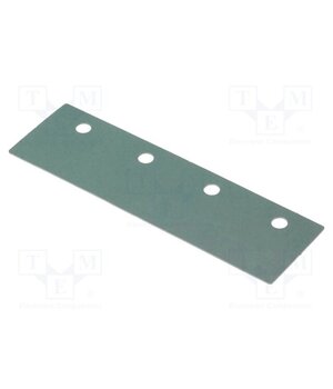 WS 4 220 Heat transfer pad: silicone; 4 x TO220; 0.4K/W; L: 60mm; W: 18mm gtVuJtisVp_OcngTBBduyrUHqrEZPghwSgUtdl_jqVE