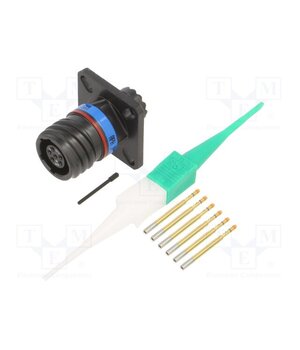 D38999/20ZA35SN Connector: military; socket; female; PIN: 6; straight; crimped; 5A z4p7OQTrp8Ex3GyNXo5MxBu8x0xfL4h4Ip91ce8YWbY