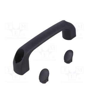 4.444.002-01 Holder; polyamide; black; H: 40mm; L: 145mm; W: 22.5mm; 530N; handle wDM8bn9K0u4WpgfG7E7UkezSVl4LK_js7iGDZApSARg